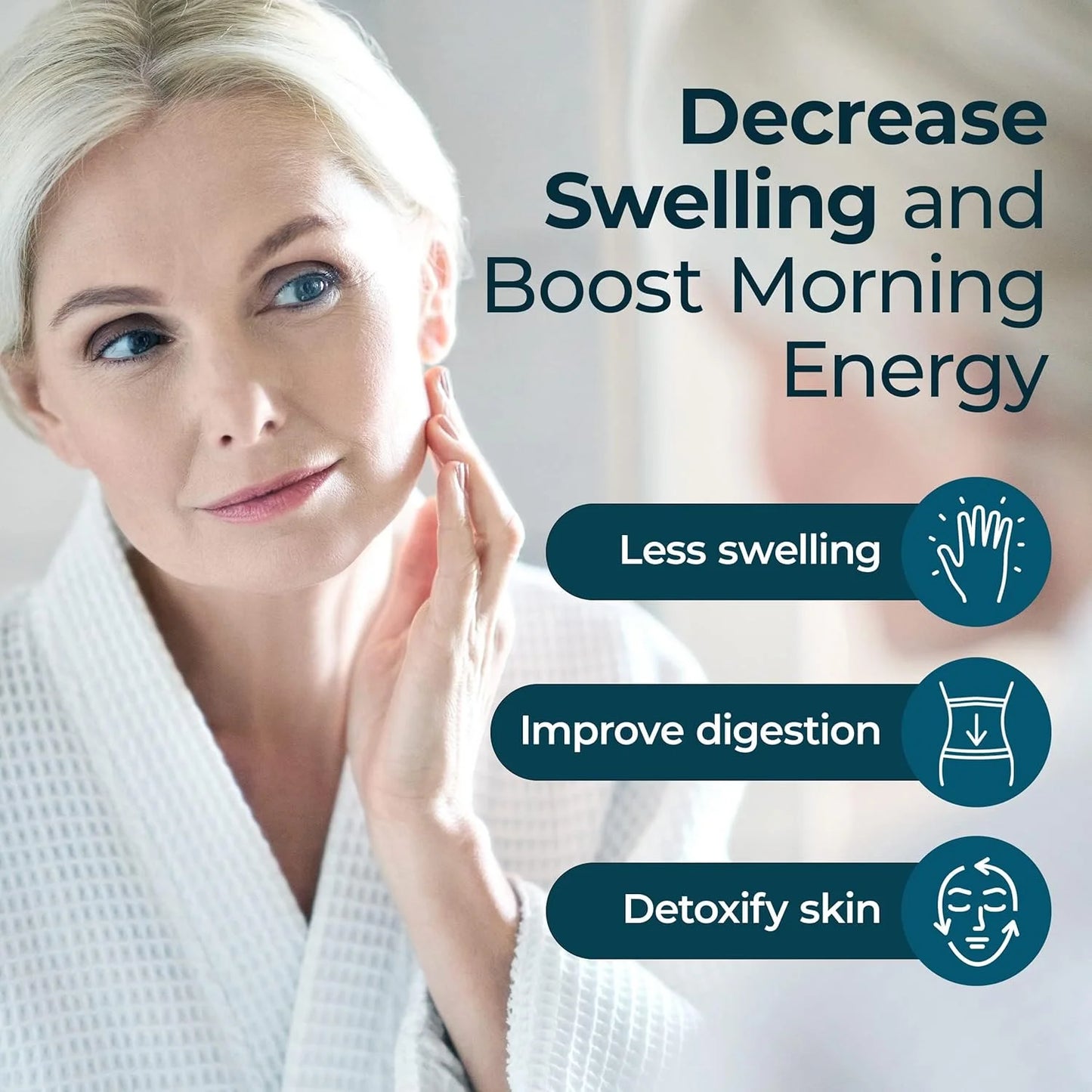 Lymph System Support - Lymphatic Drainage Supplement with Dandelion Extract, Cleavers, Burdock Powder