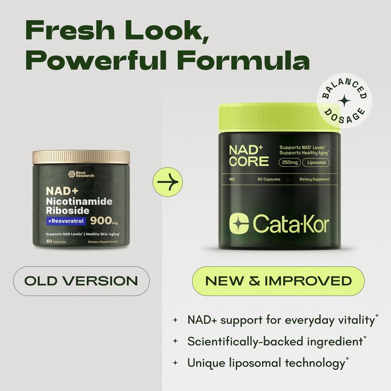 NR900 - NAD+ Supplement for Skin Aging Support, Energy, and Focus
