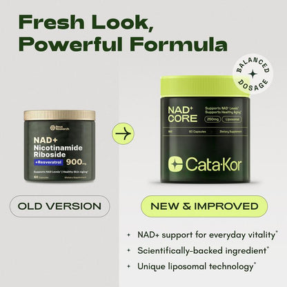NR900 - NAD+ Supplement for Skin Aging Support, Energy, and Focus