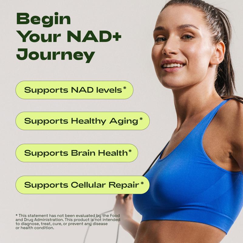 NR900 - NAD+ Supplement for Skin Aging Support, Energy, and Focus